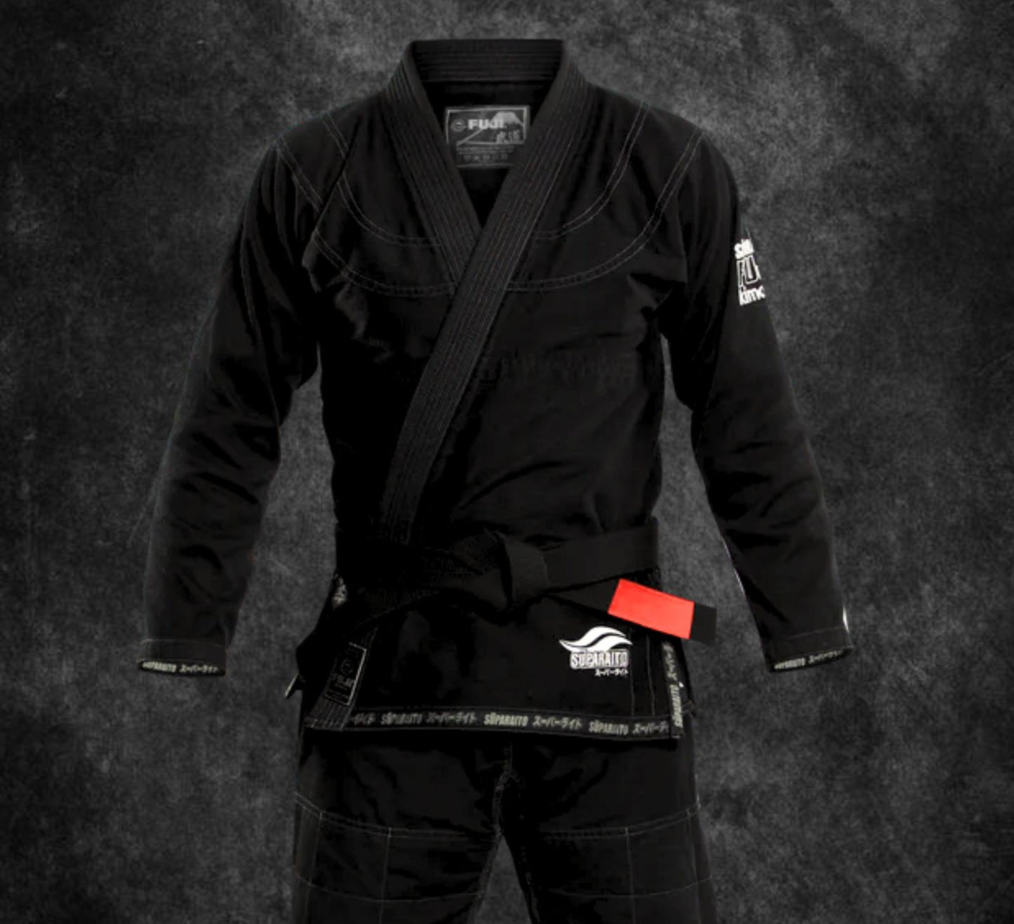 FUJI SUPARAITO BJJ GI  BLACK