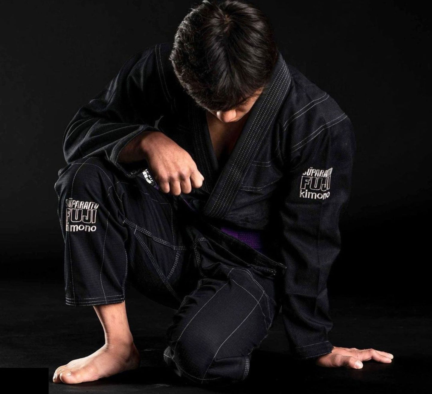 FUJI SUPARAITO BJJ GI  BLACK