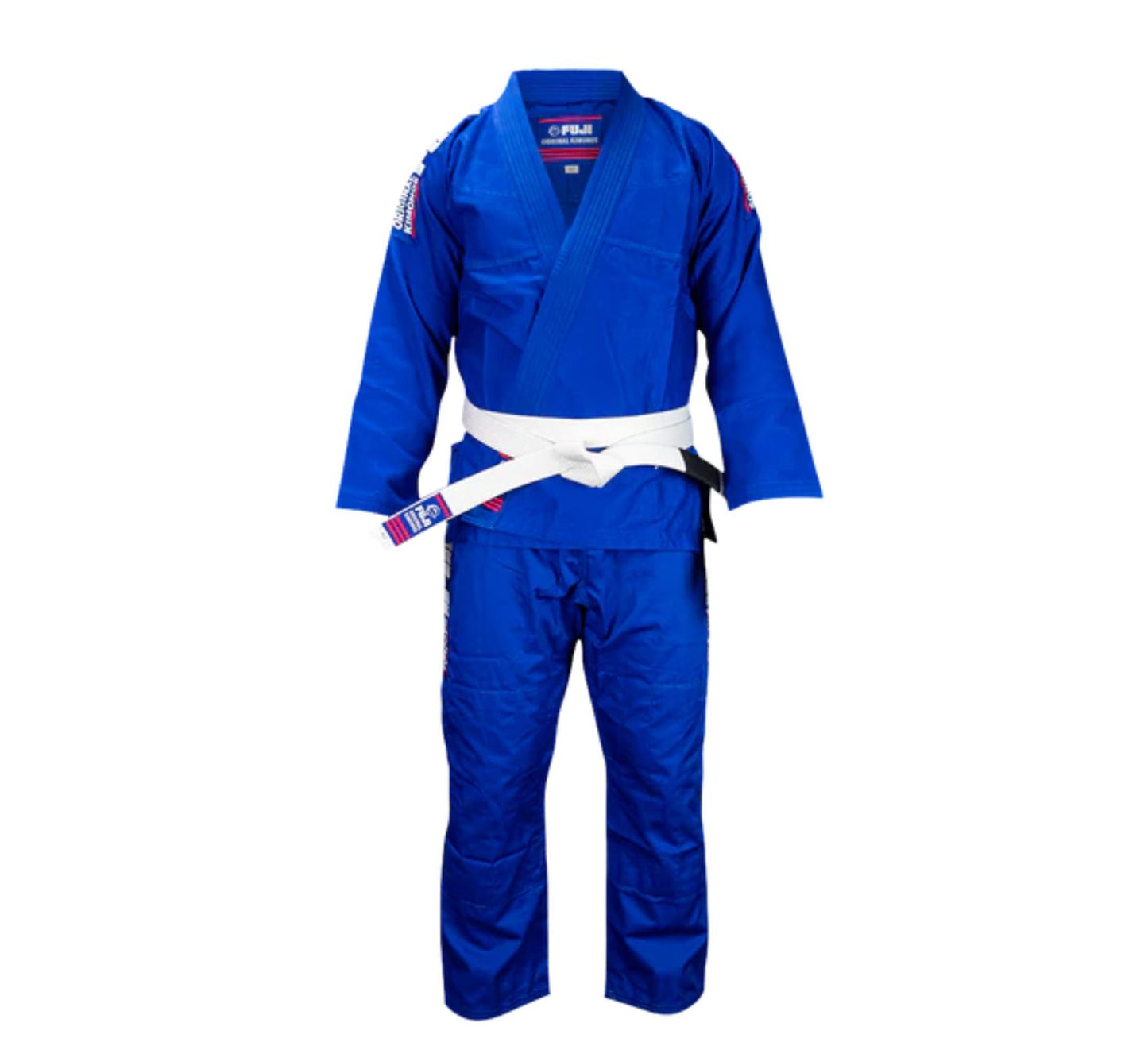 FUJI Baseline BJJ GI Blue gratis biały pas