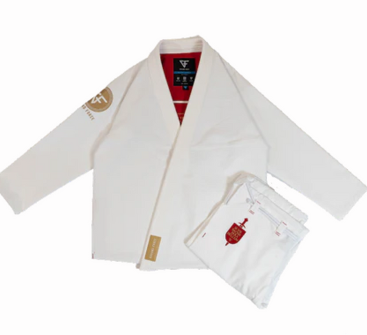 Kimono BJJ Ground Force Gi Para Bellum premium białe