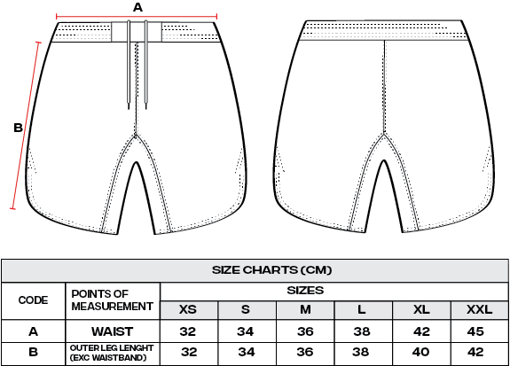 Scramble Burning Tiger Shorts