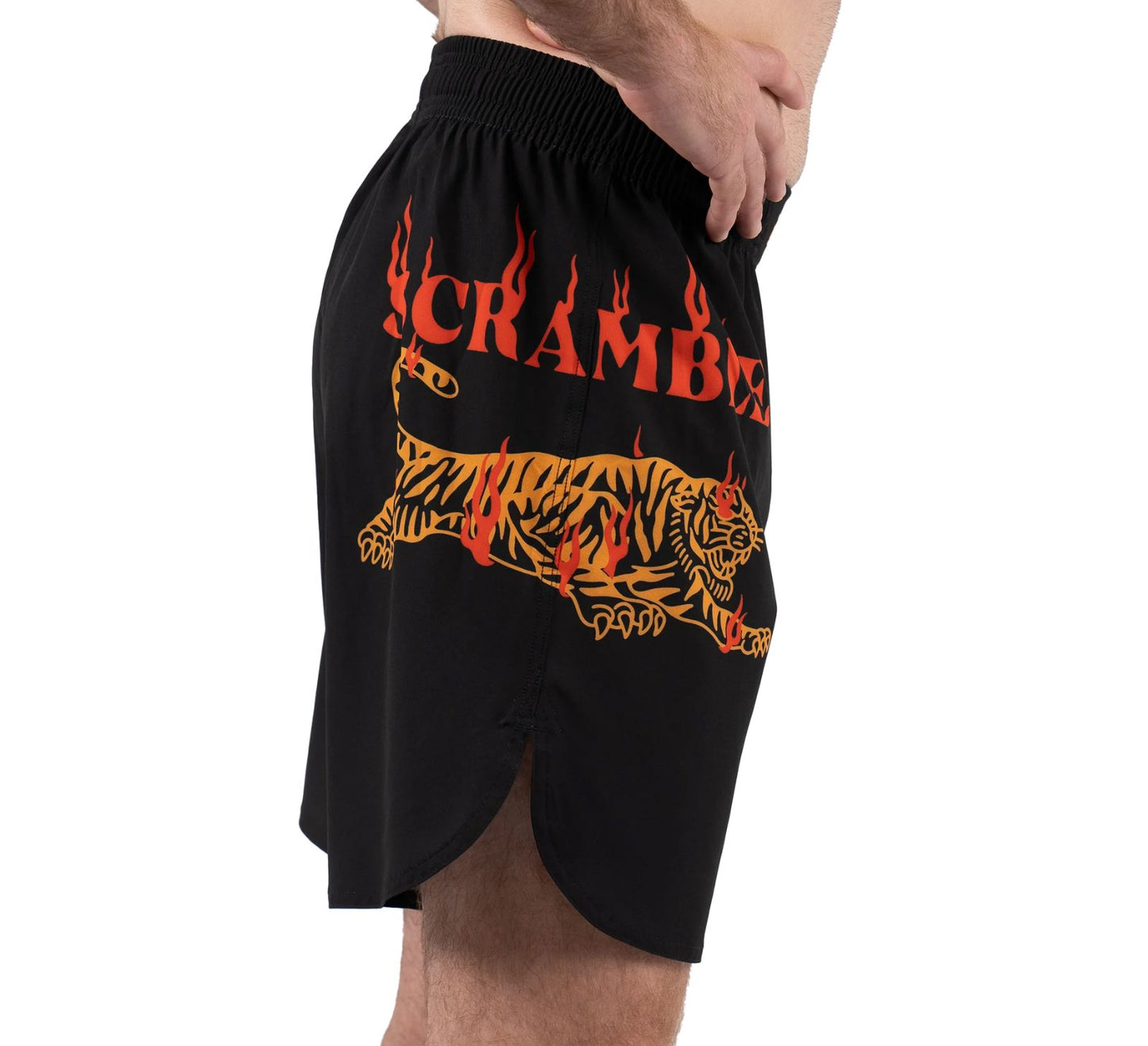 Scramble Burning Tiger Shorts