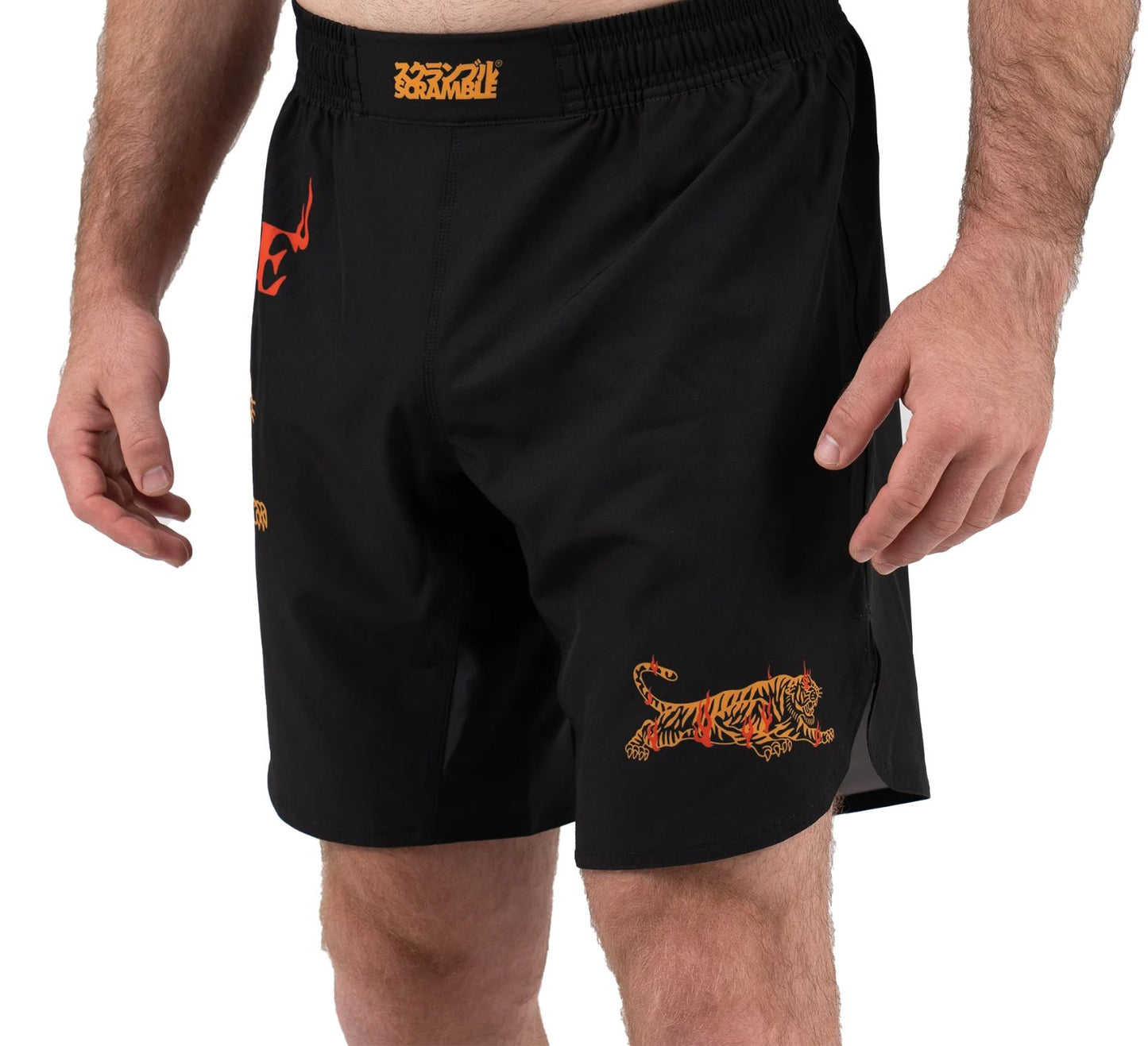 Scramble Burning Tiger Shorts