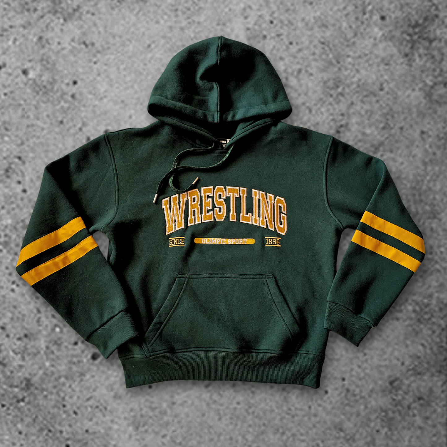 Men's hoodie Wrestling Green